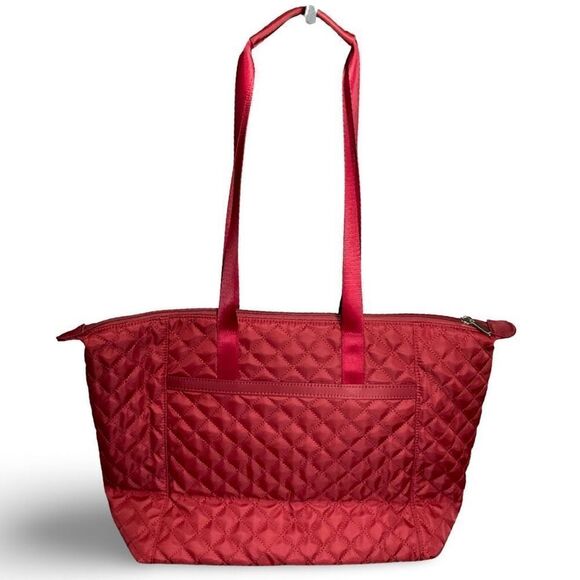 HEDGREN Diamond Touch, RFID Tote, Color- Sun Dried Tomato, NWT - Picture 10 of 11
